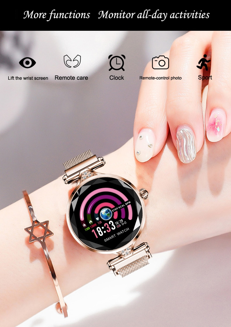 Women's Fashion Bluetooth Smartwatch