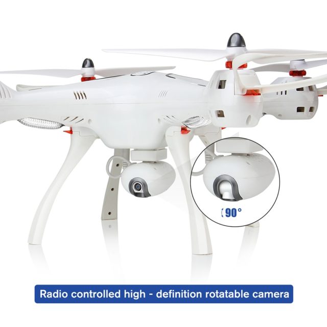 Solid White Design 720P HD Camera Drone