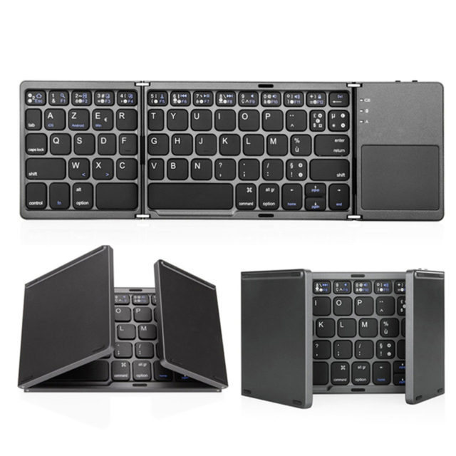Handy Universal Foldable Wireless Bluetooth Keyboard