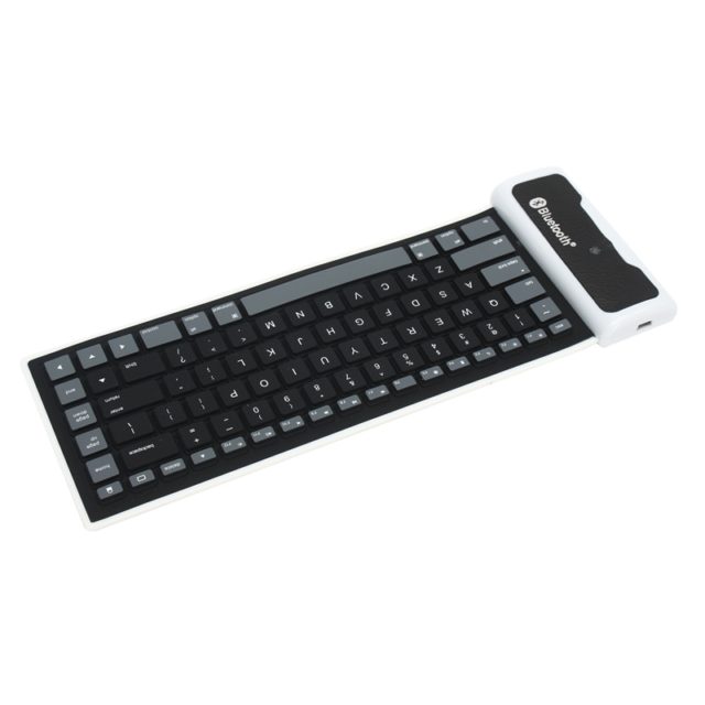 Foldable Waterproof Universal Portable Bluetooth Soft Keyboard