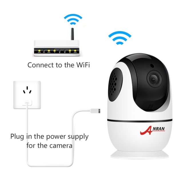1080P IP Camera Wireless Home Security Camera Two-way Audio S Night Vision