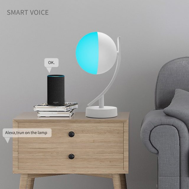 Smart APP WiFi Music Lamp Wireless Control Timer Smart Home