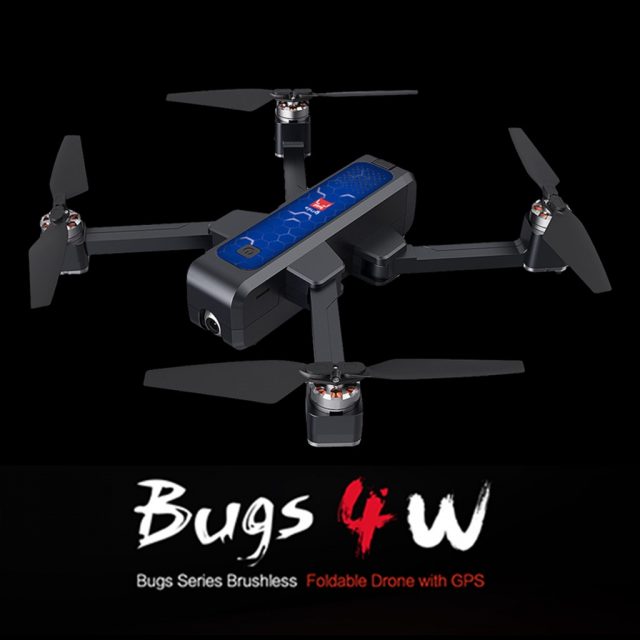 2019 New Year Gifts toys for children boy toy MJX Bugs 4 W B4W 5G WIFI FPV GPS Brushless Foldable RC Drone With 2K HD Camera Toy