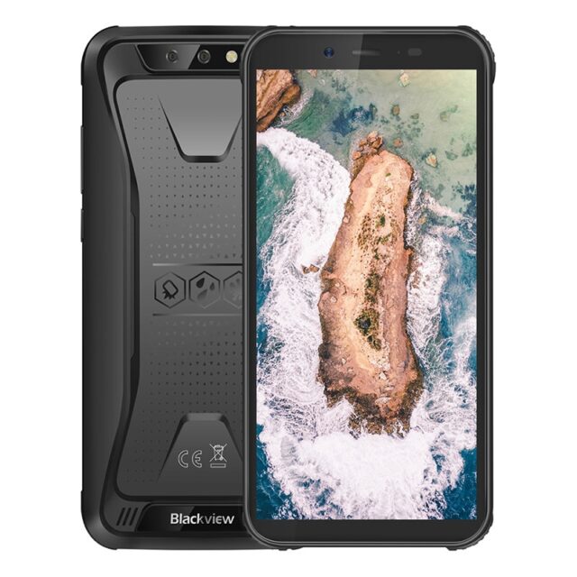 Blackview BV5500 Android 8.1 Rugged 5.5″  2GB+16GB Waterproof 4400mAh Dual SIM Smartphone
