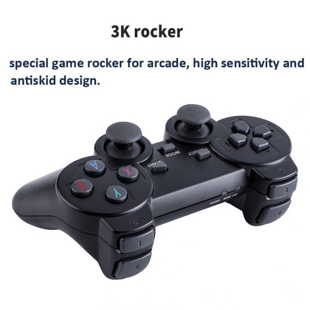 Video Game Console With 2.4G Wireless Controller 10,000 Games For PS1/GBA