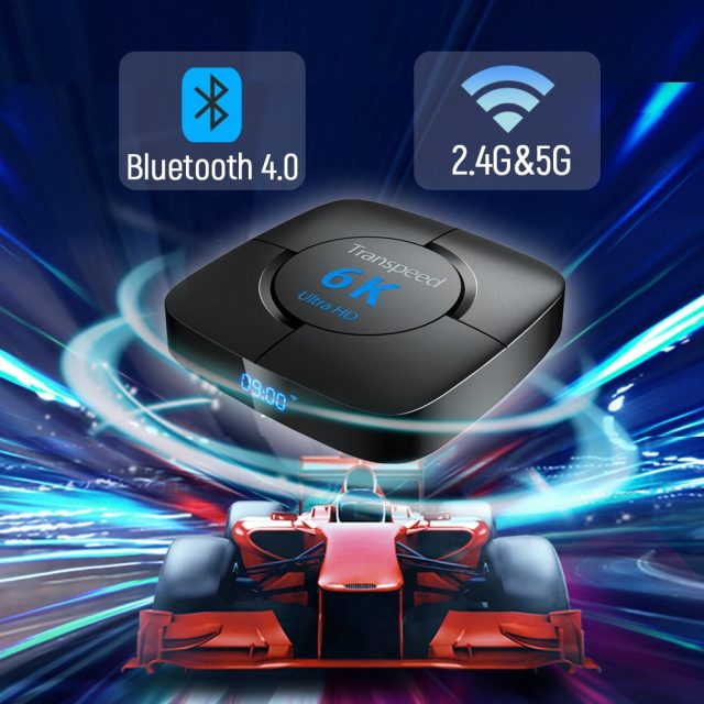 Android 10 Bluetooth TV Box Voice Assistant 6K 3D Wifi RAM 64G