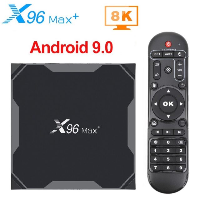 Smart TV Box Android 9.0 Quad Core Wifi 4K TVBOX