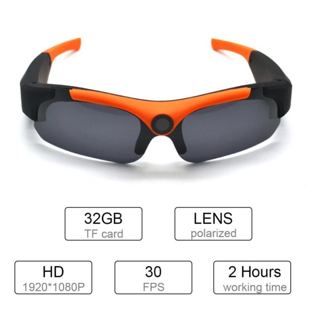 Light-weight HD 1080P Mini Camera Sunglasses Digital Video Recorder Sport